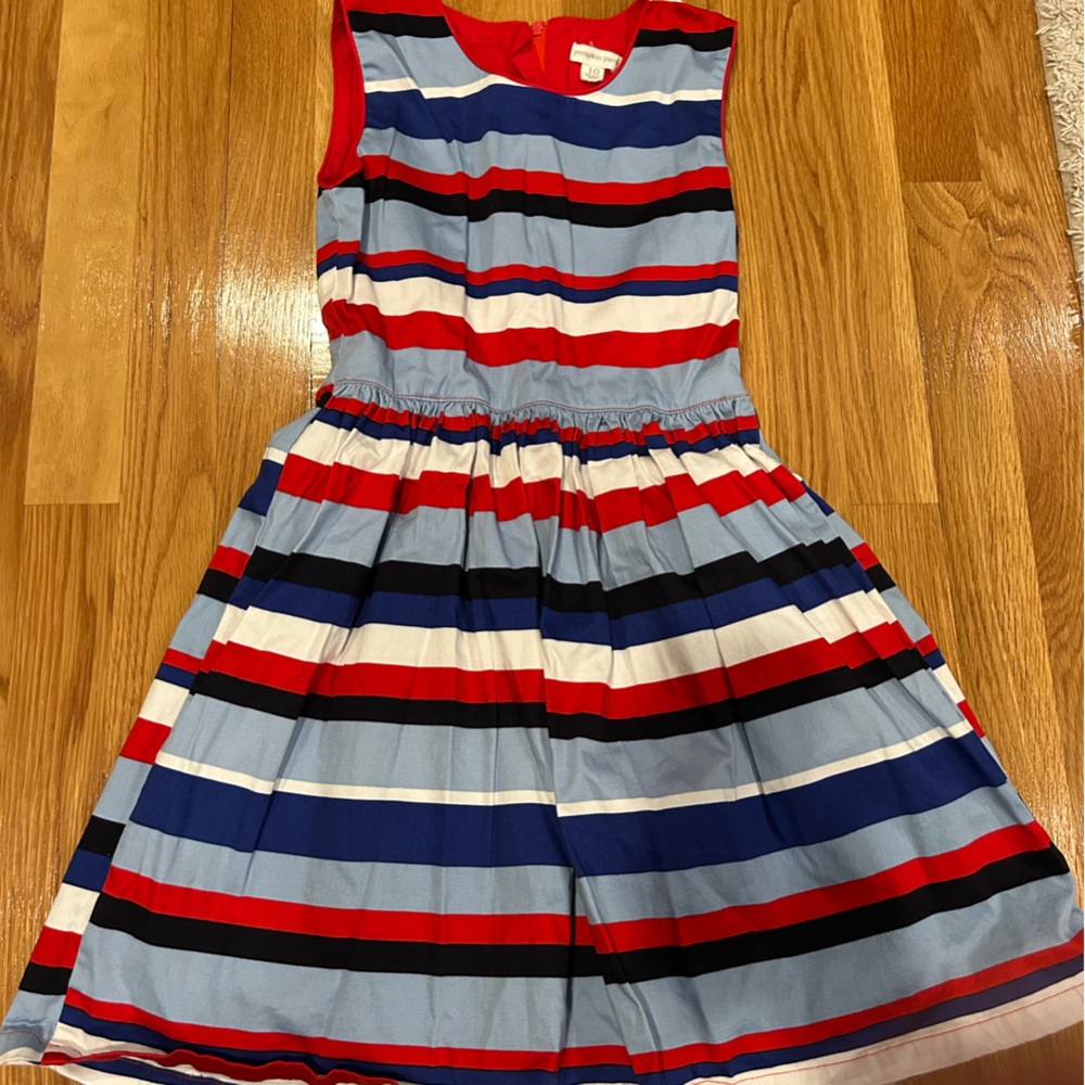 Girls Colorful Striped Dress